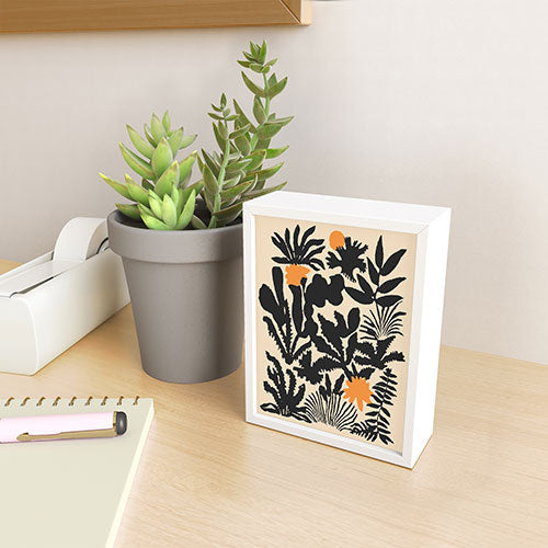 DorisciciArt Agave botanic Framed Mini Art Print