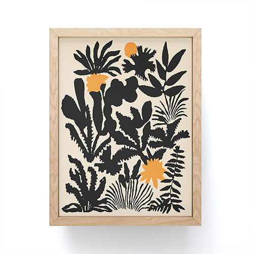 DorisciciArt Agave botanic Framed Mini Art Print