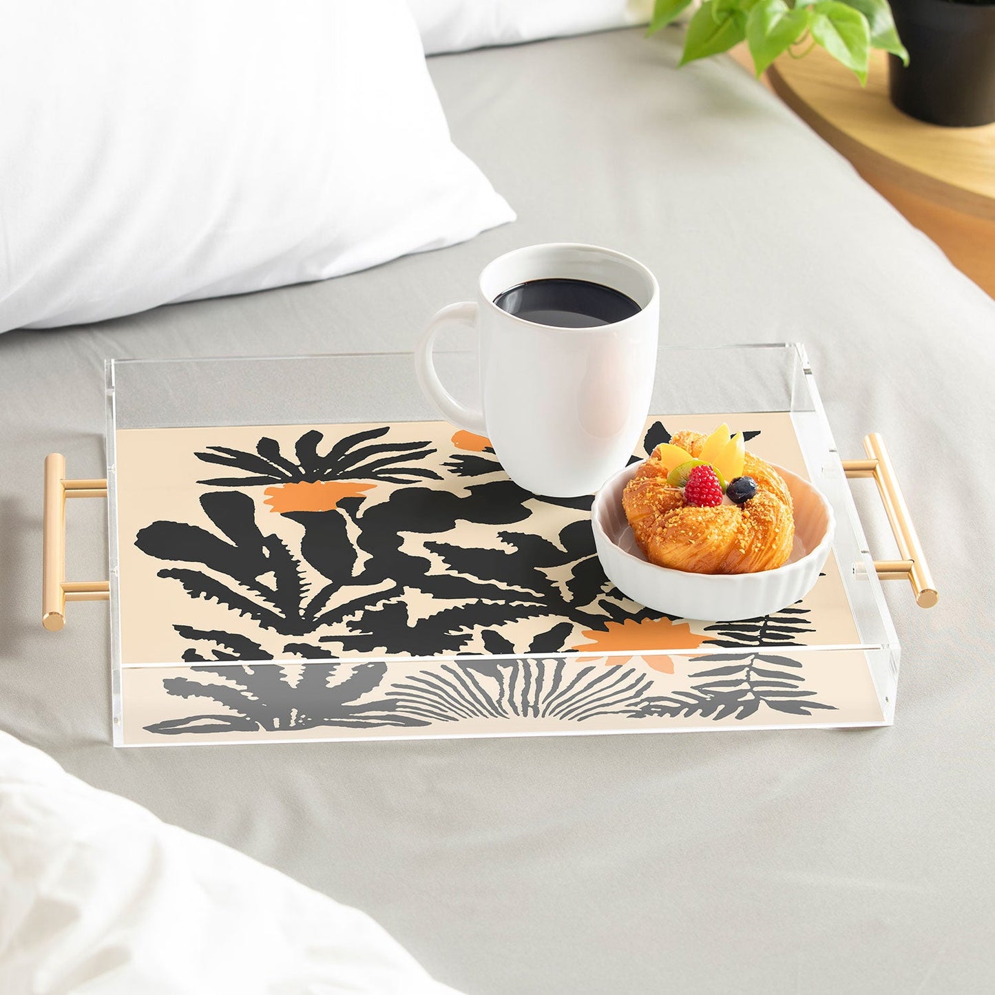 DorisciciArt Agave botanic Acrylic Tray