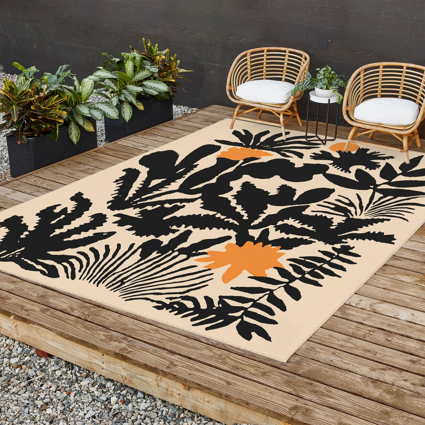 DorisciciArt Agave botanic Outdoor Rug