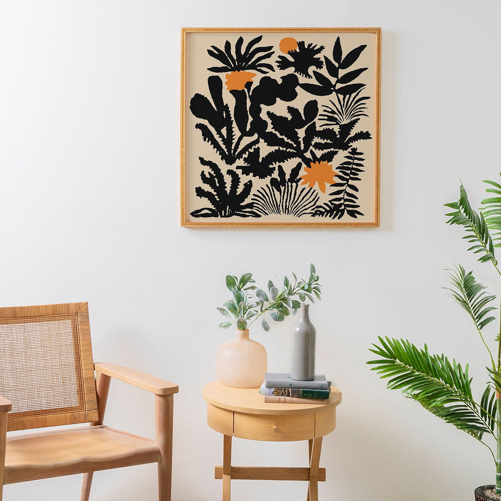 DorisciciArt Agave botanic Framed Wall Art