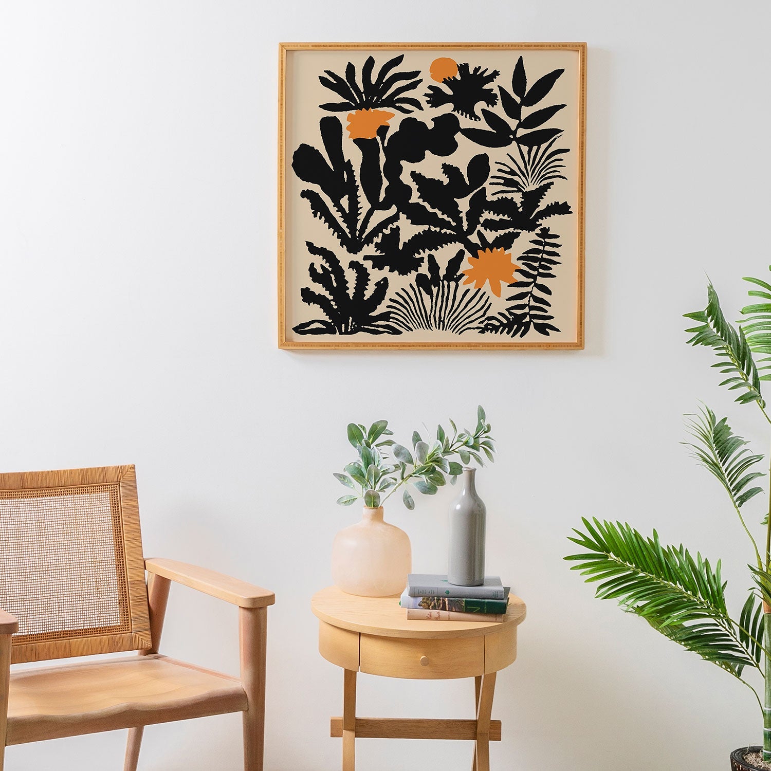DorisciciArt Agave botanic Framed Wall Art
