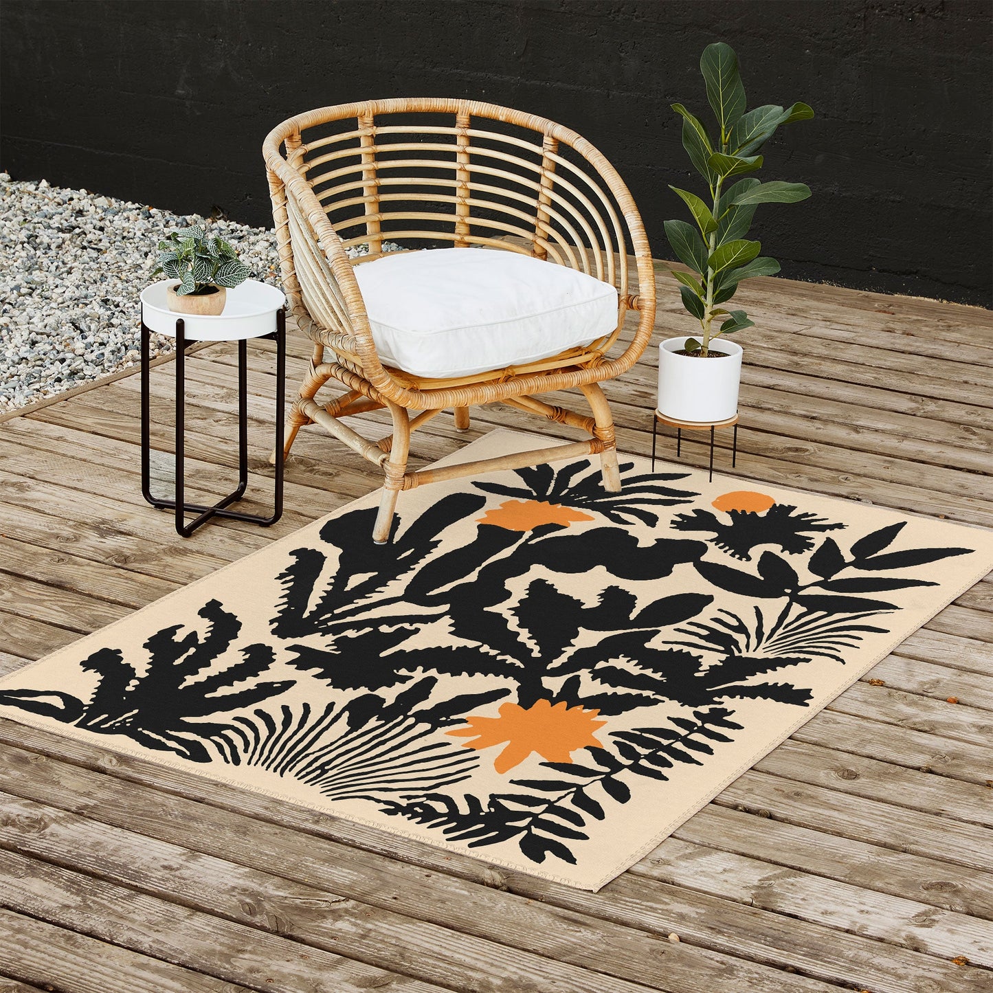 DorisciciArt Agave botanic Outdoor Rug