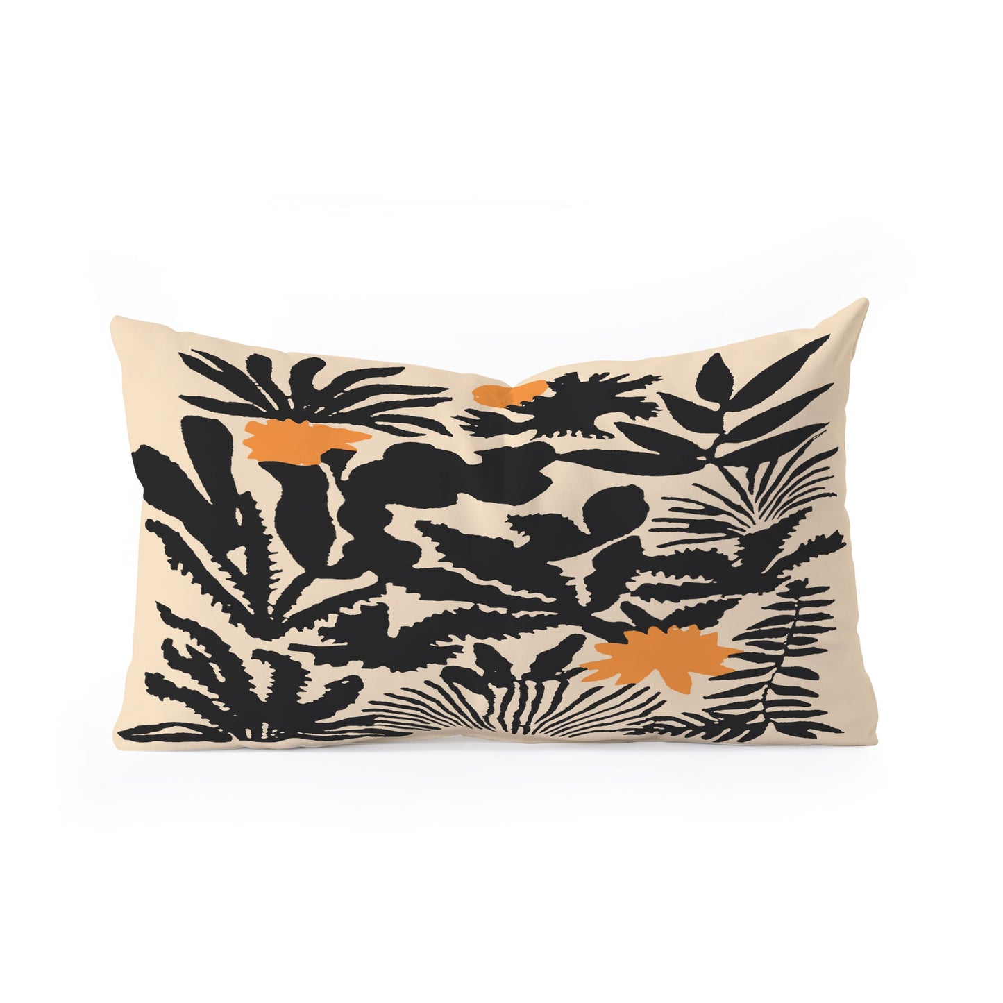 DorisciciArt Agave botanic Oblong Throw Pillow
