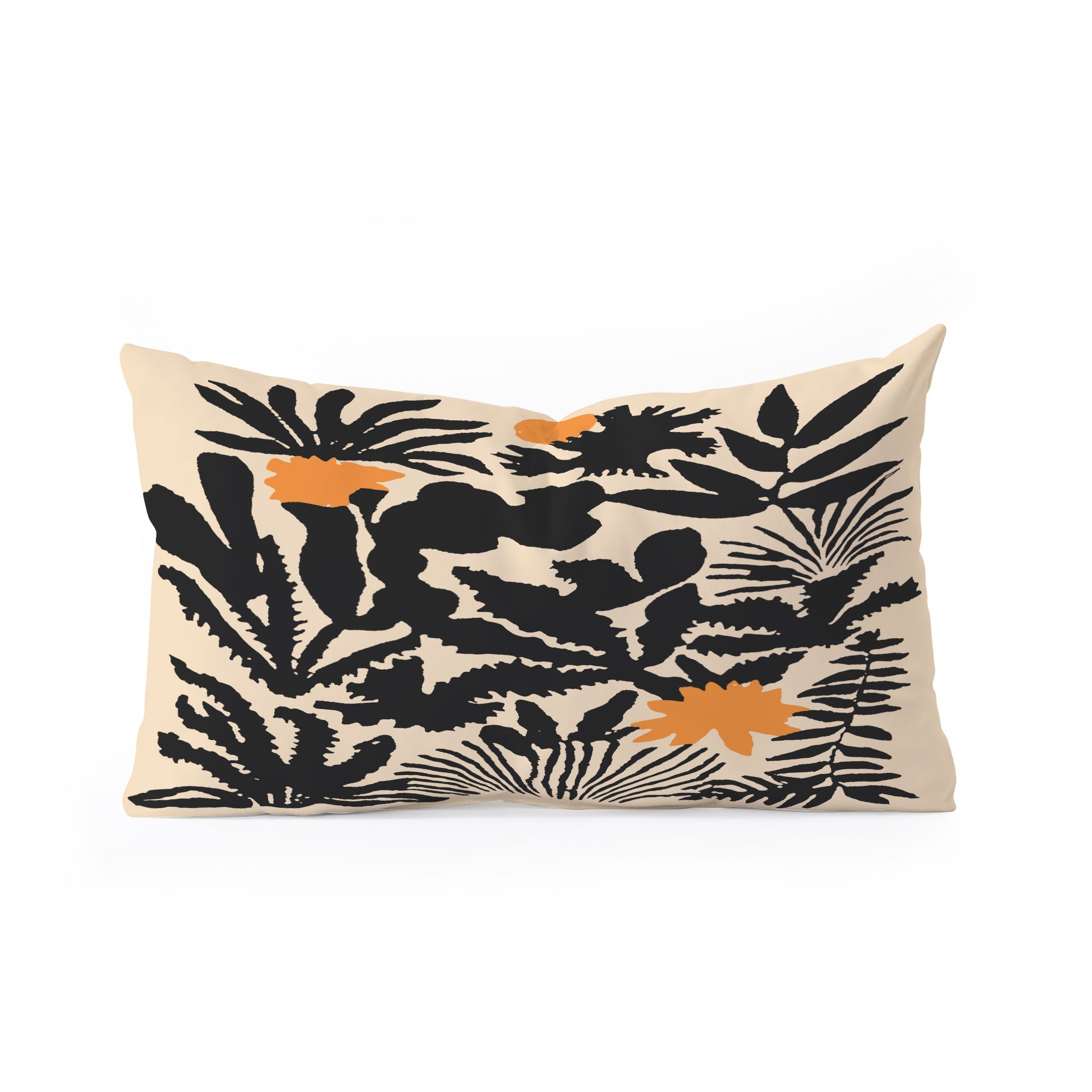 DorisciciArt Agave botanic Oblong Throw Pillow