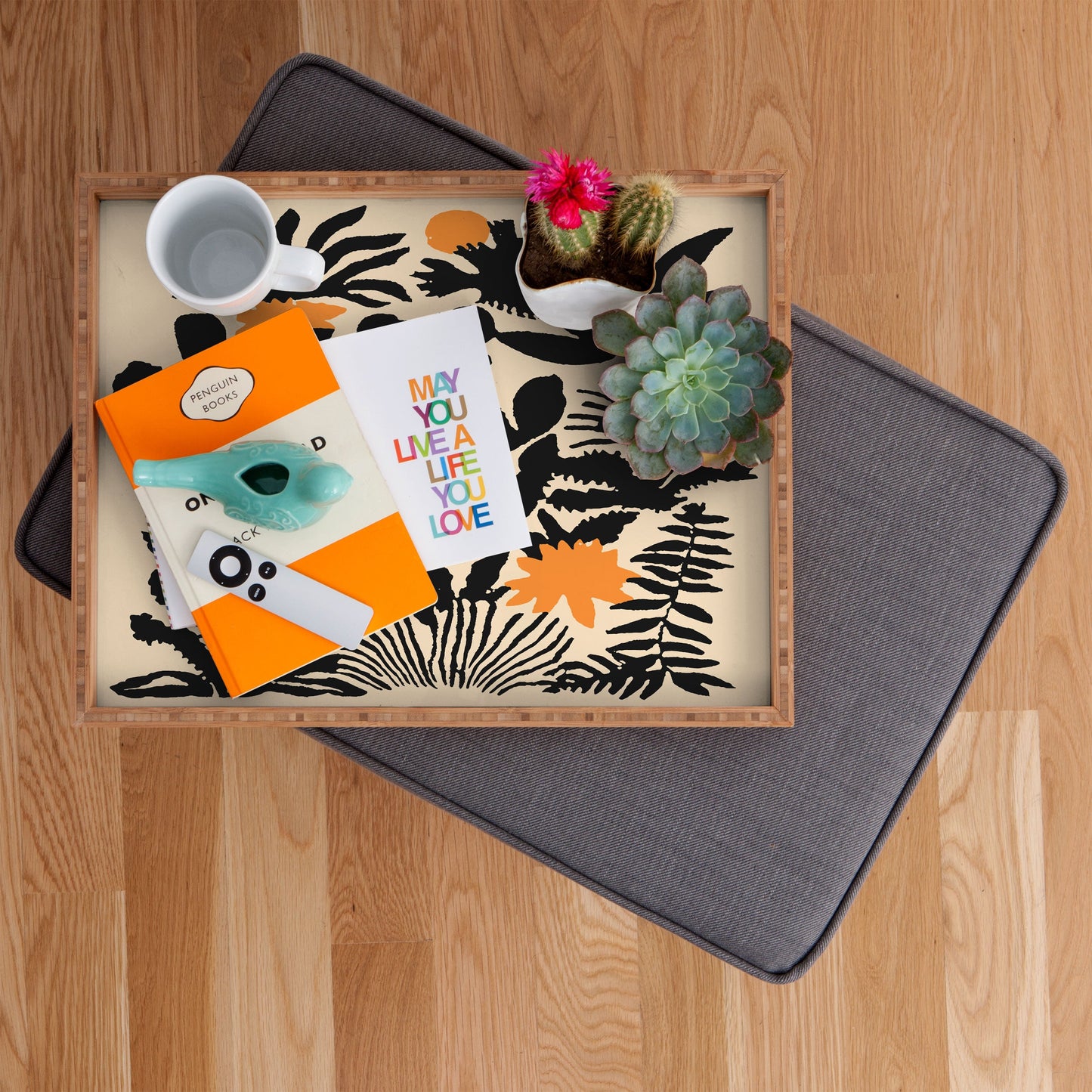 DorisciciArt Agave botanic Rectangular Tray