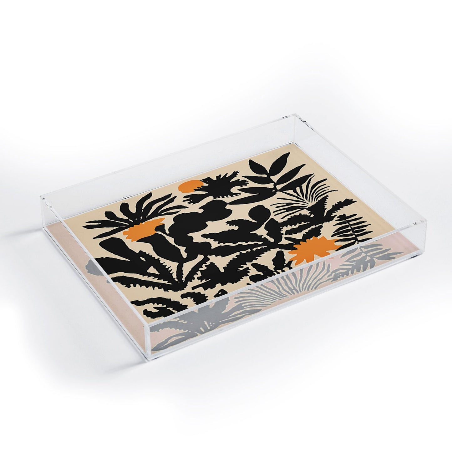 DorisciciArt Agave botanic Acrylic Tray