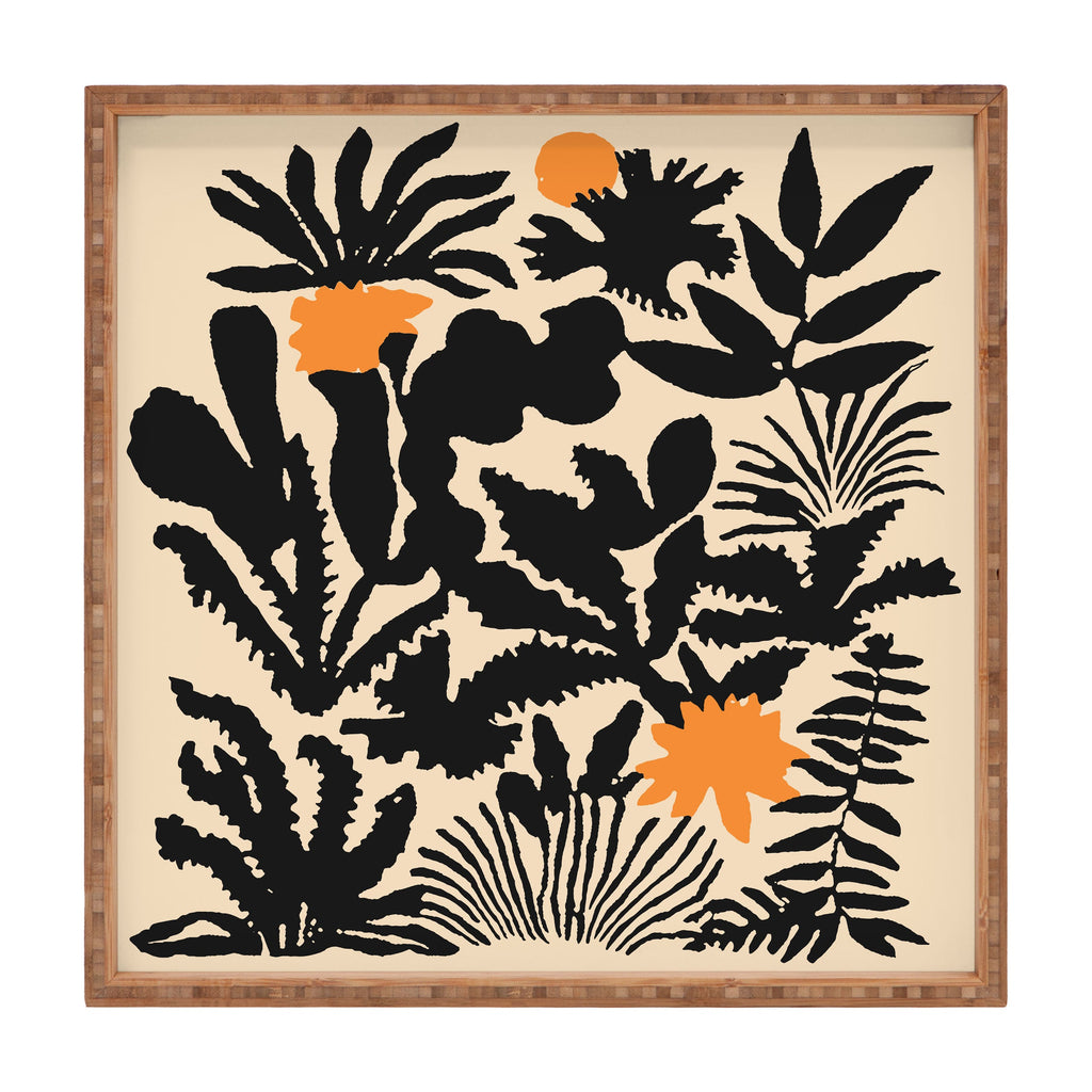 DorisciciArt Agave botanic Square Tray