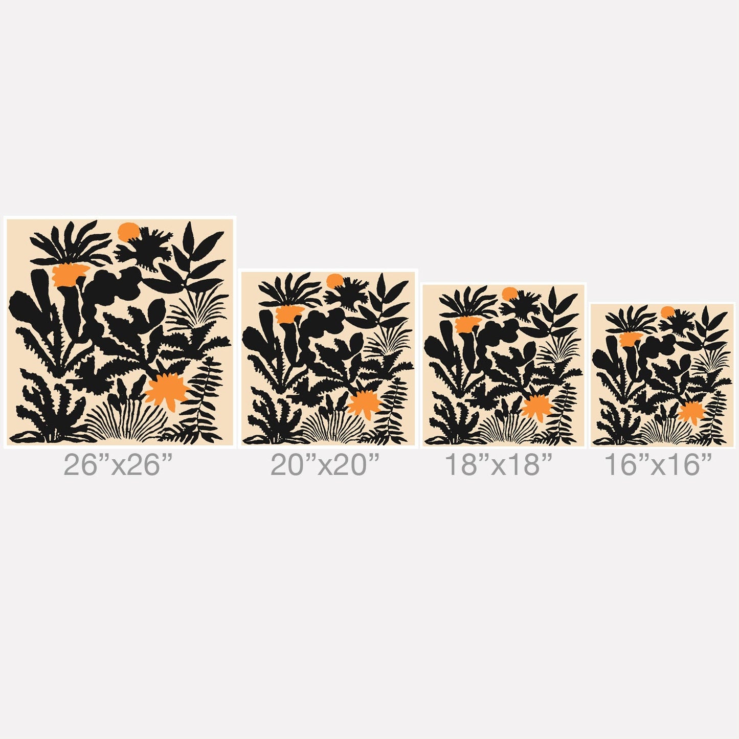 DorisciciArt Agave botanic Throw Pillow