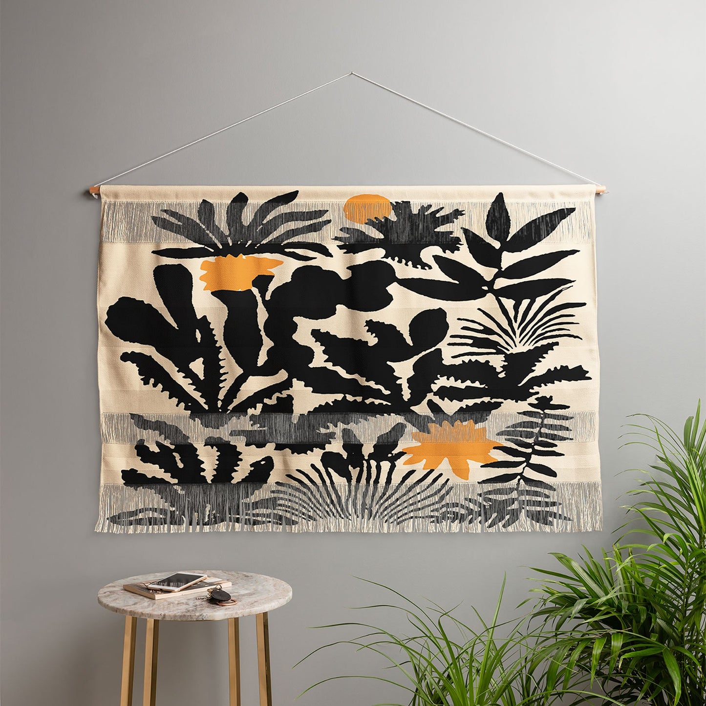 DorisciciArt Agave botanic Wall Hanging Landscape