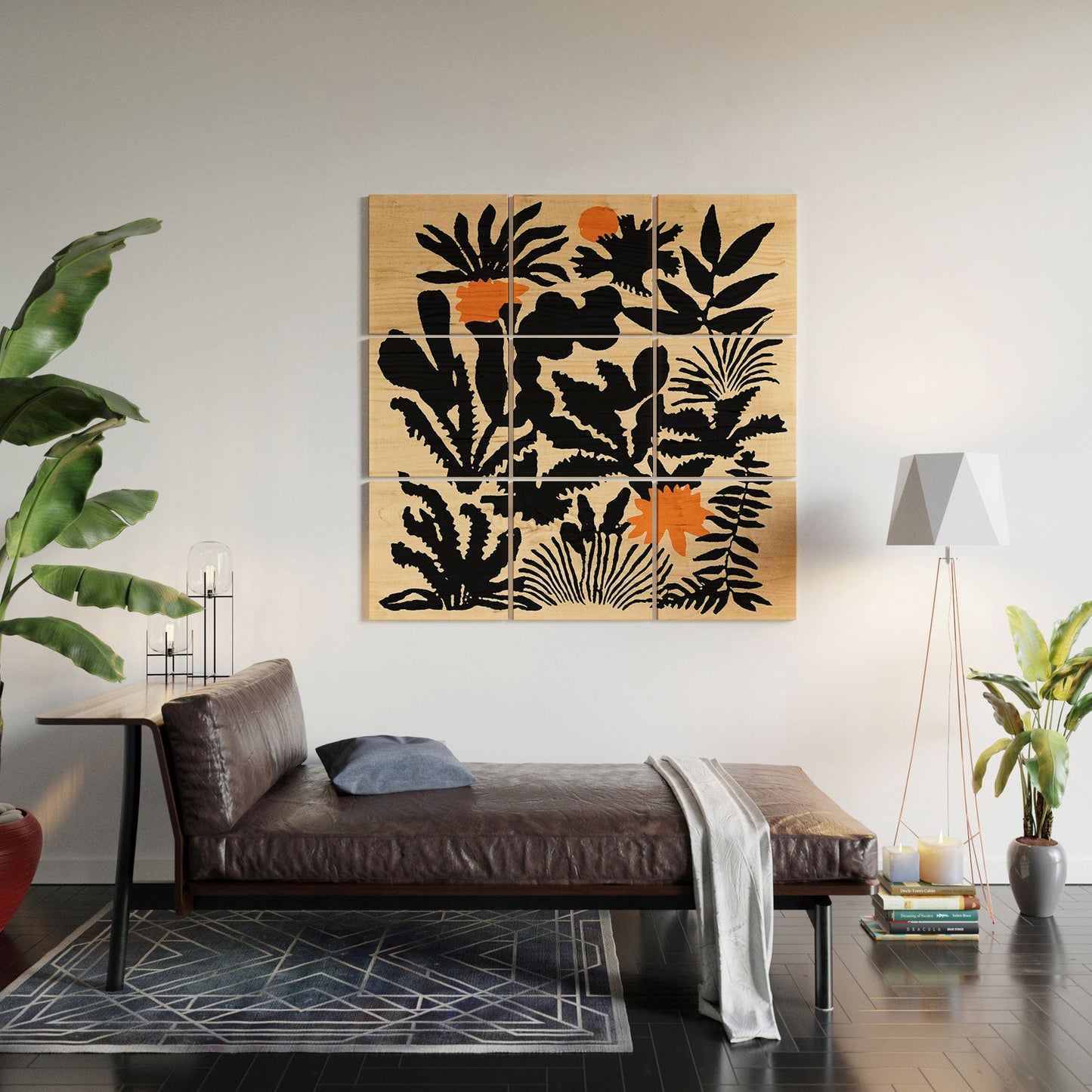 DorisciciArt Agave botanic Wood Wall Mural