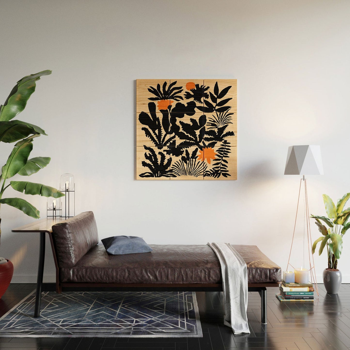 DorisciciArt Agave botanic Wood Wall Mural