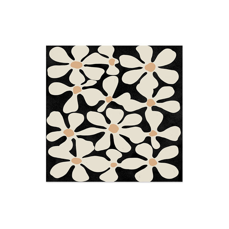 DorisciciArt Midnight Bohemian Floral Art Print