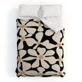 DorisciciArt Midnight Bohemian Floral Comforter