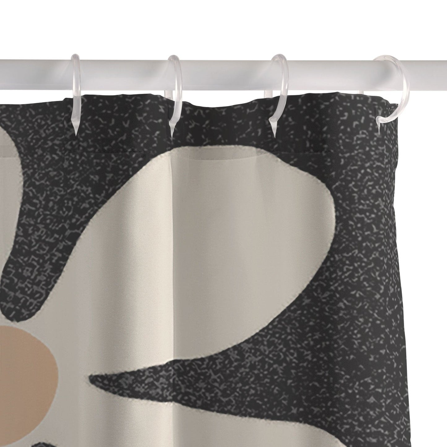 DorisciciArt Midnight Bohemian Floral Shower Curtain