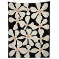 DorisciciArt Midnight Bohemian Floral Tapestry