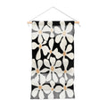 DorisciciArt Midnight Bohemian Floral Wall Hanging Portrait