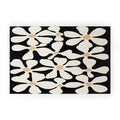 DorisciciArt Midnight Bohemian Floral Welcome Mat