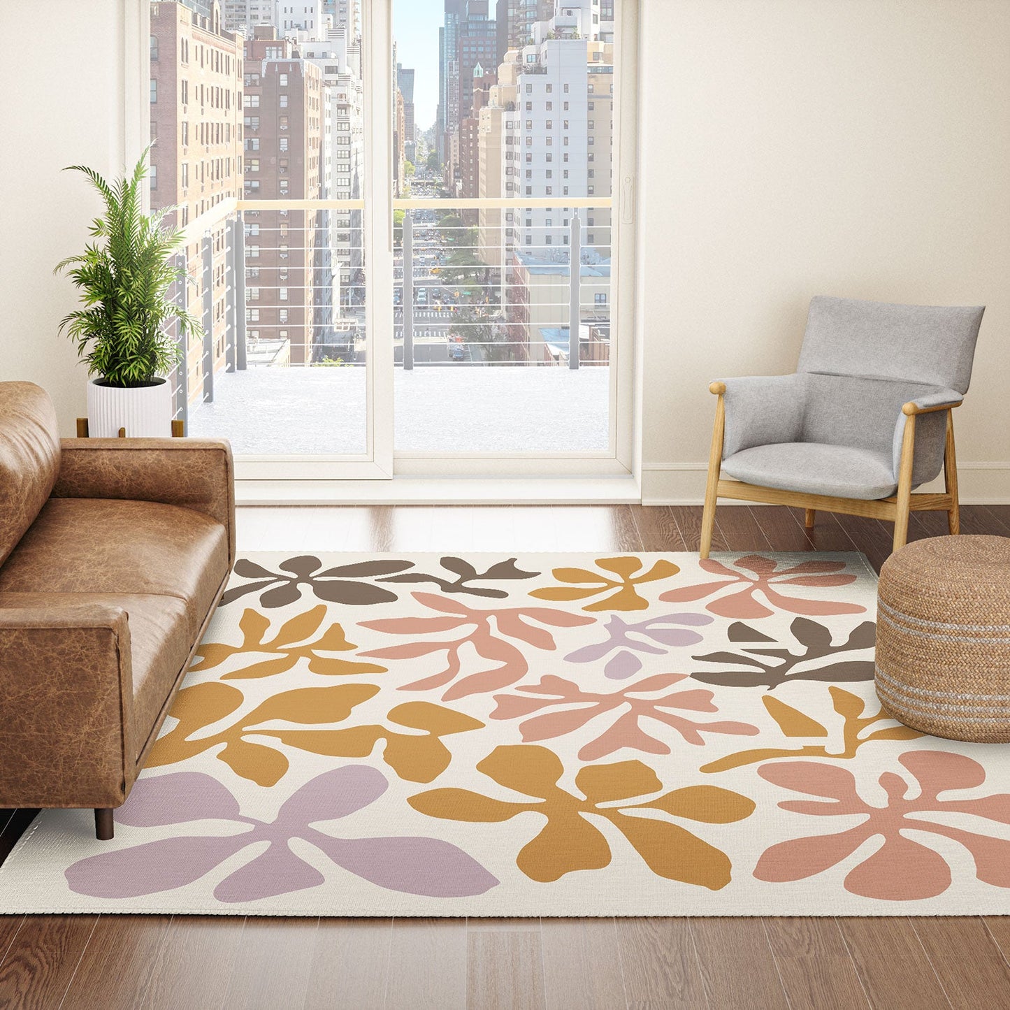DorisciciArt Mistral dusk Area Rug