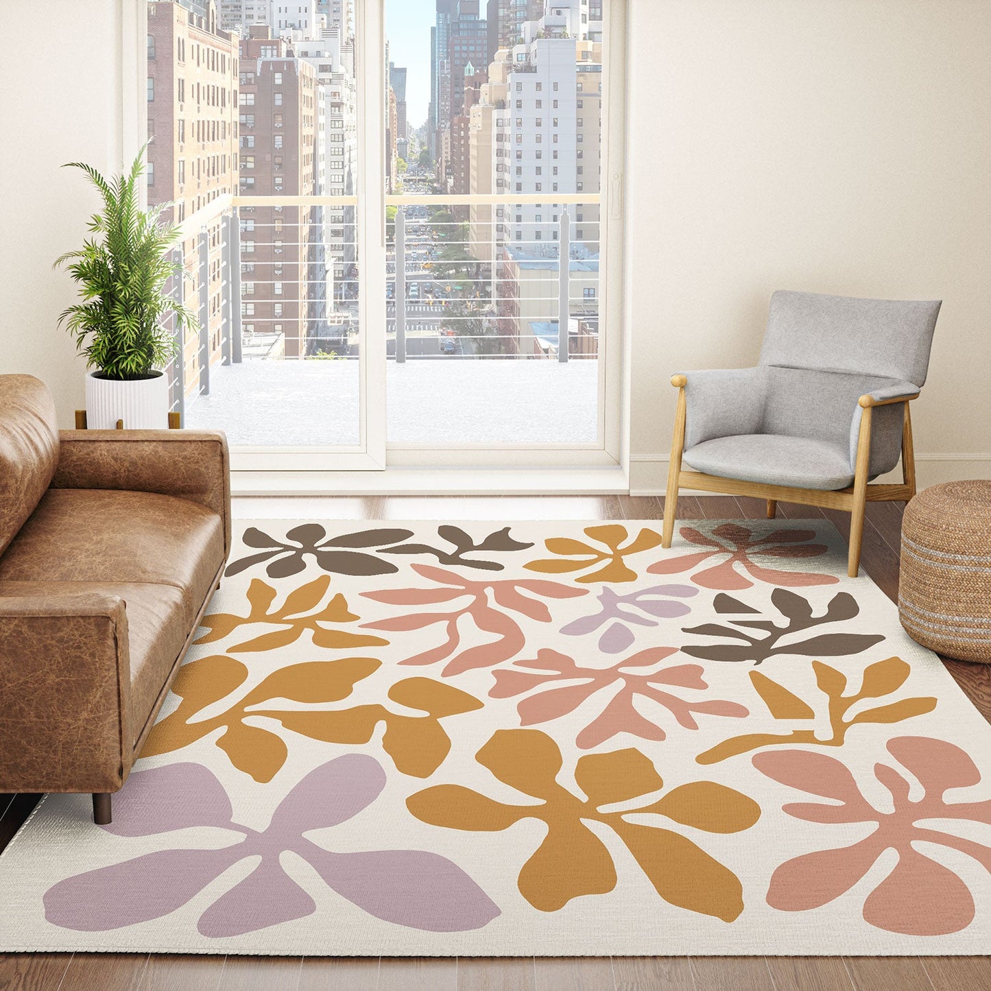DorisciciArt Mistral dusk Area Rug