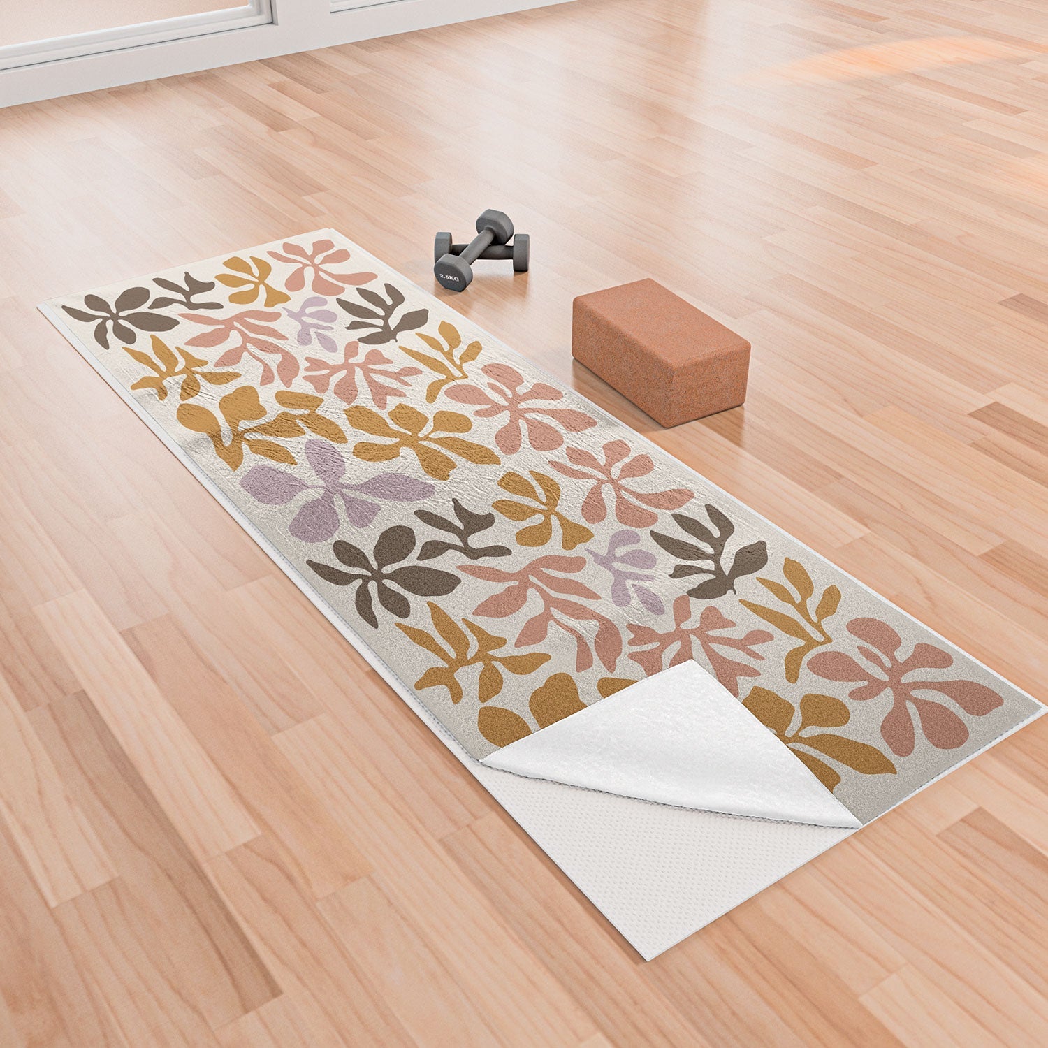 DorisciciArt Mistral dusk Yoga Towel