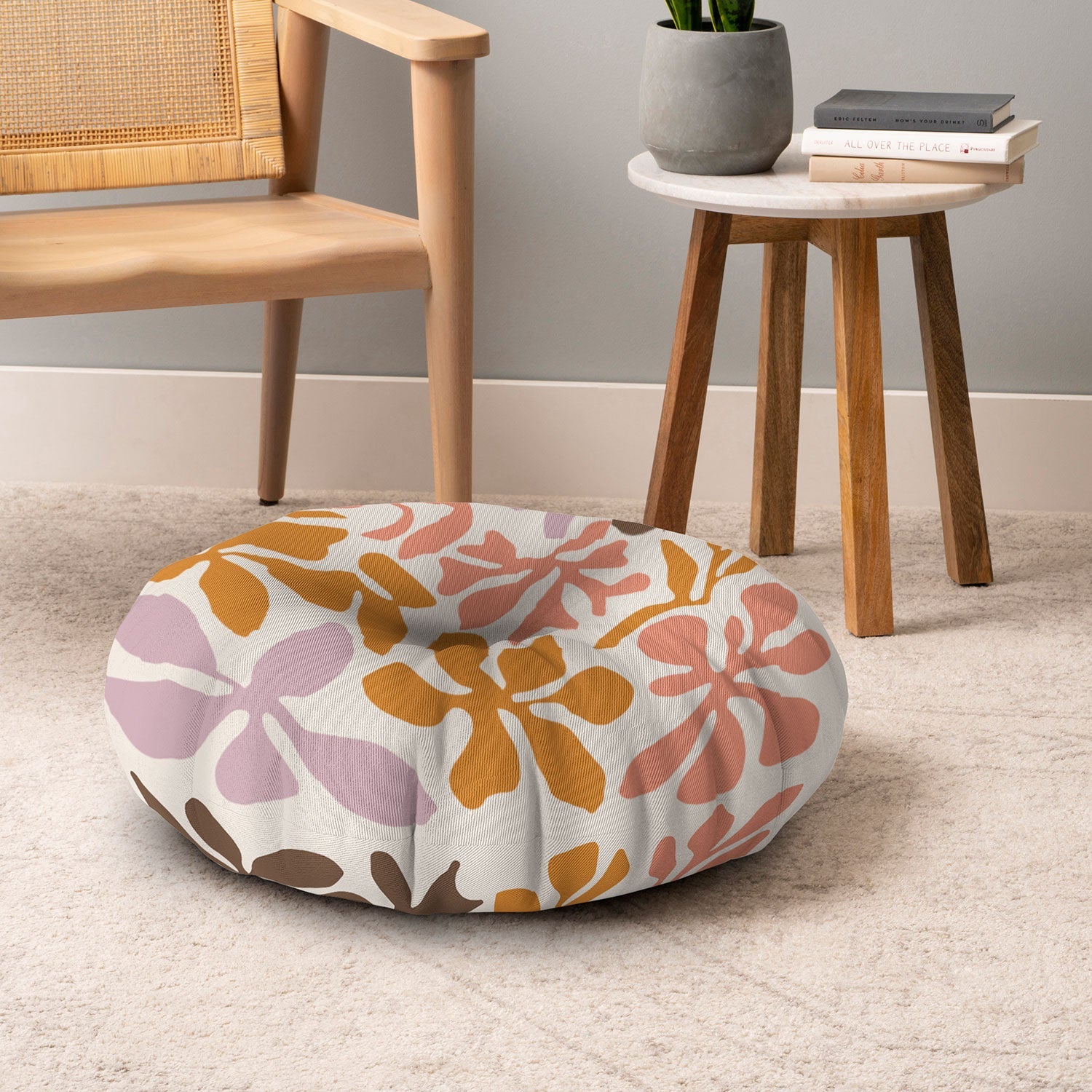 DorisciciArt Mistral dusk Floor Pillow Round
