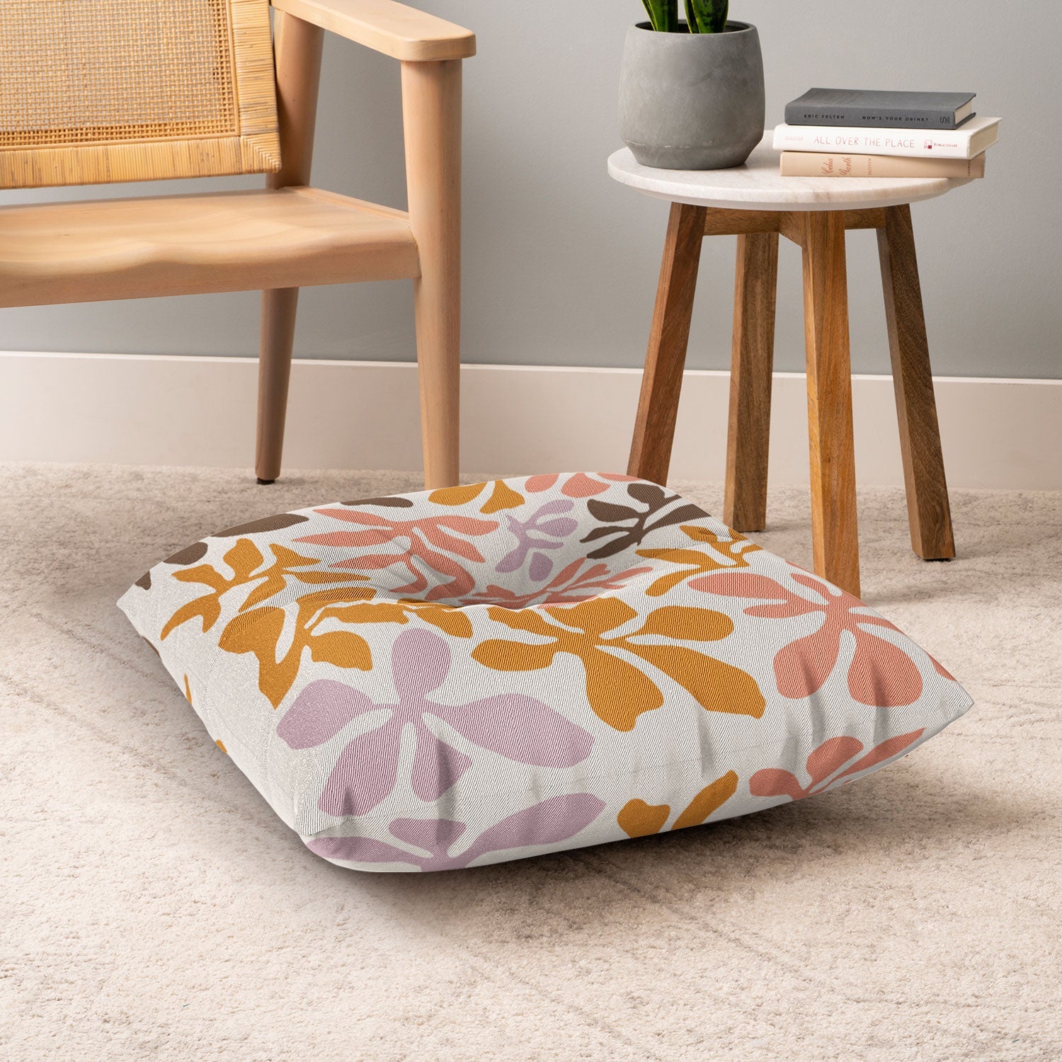 DorisciciArt Mistral dusk Floor Pillow Square