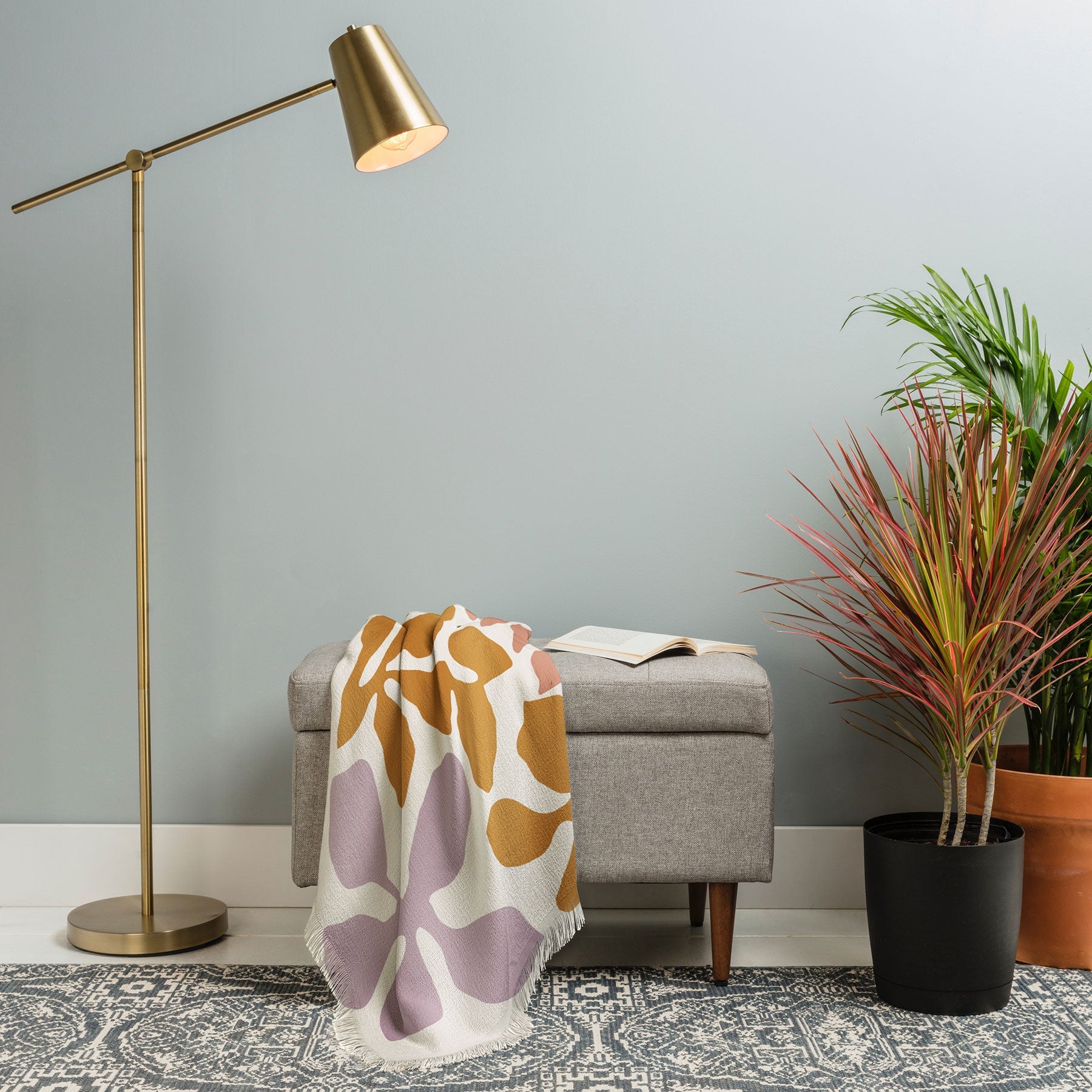 DorisciciArt Mistral dusk Throw Blanket