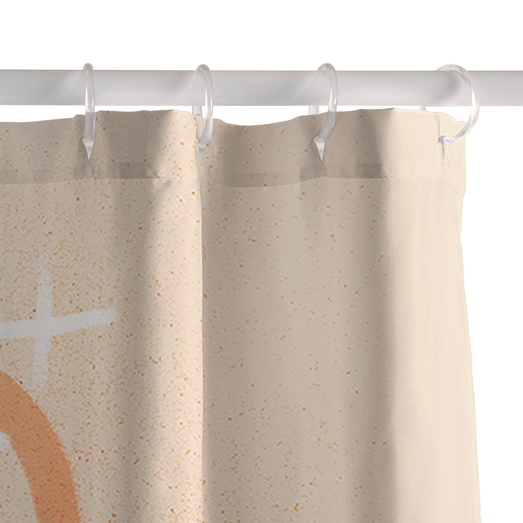 Little Om Zodiac Signs Aries Shower Curtain