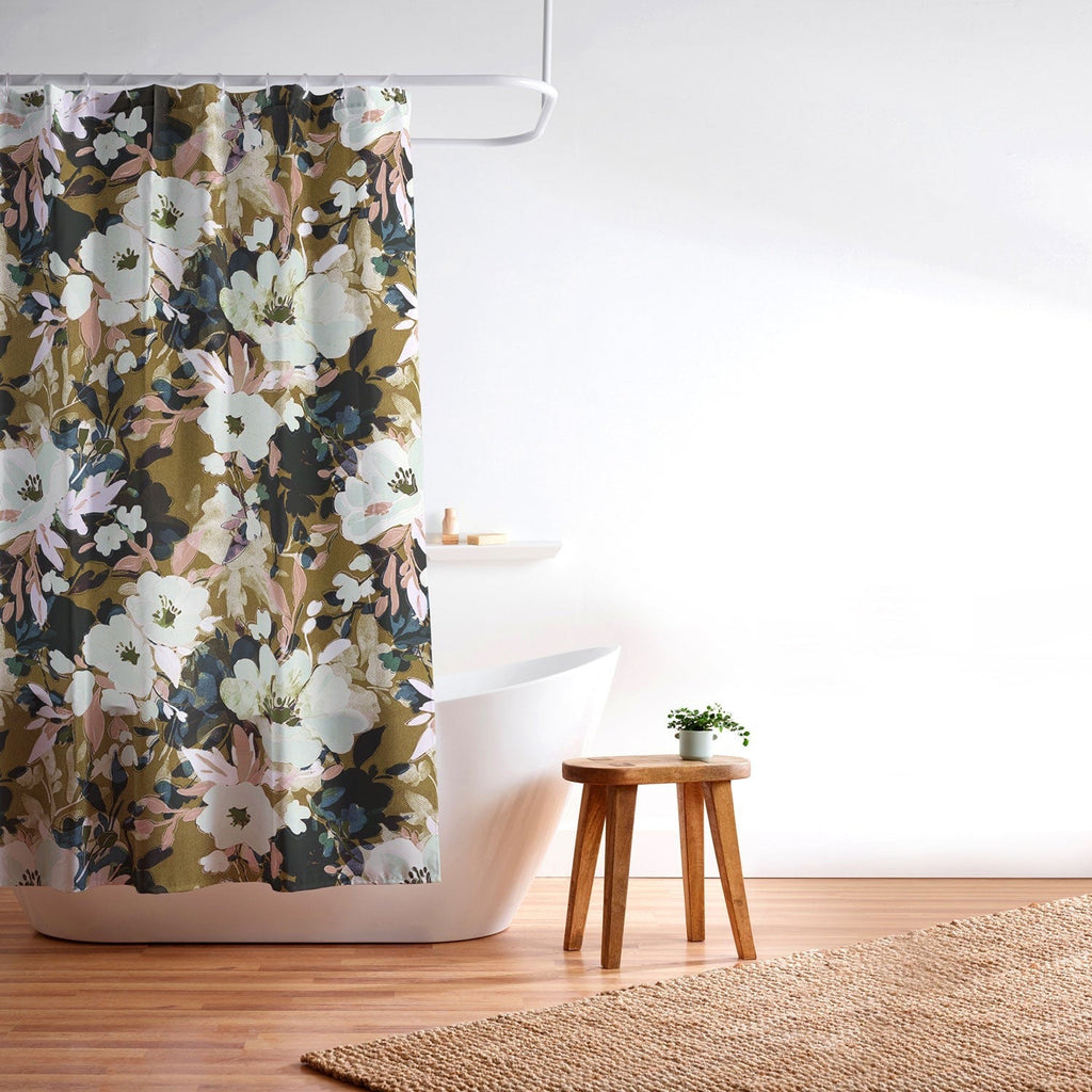 Marta Barragan Camarasa Romantic Floral Fusion Shower Curtain