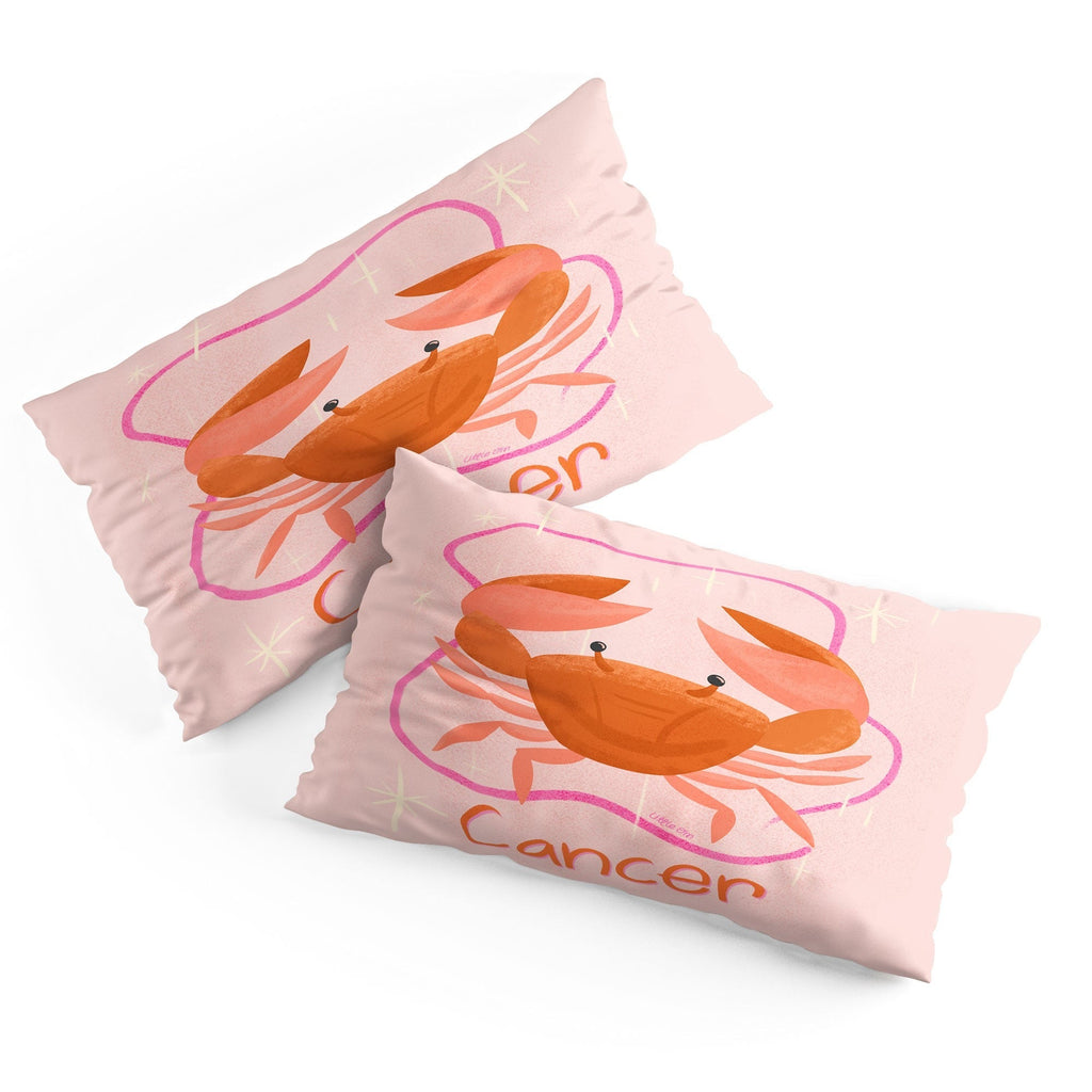 Little Om Zodiac Signs Cancer Pillow Shams