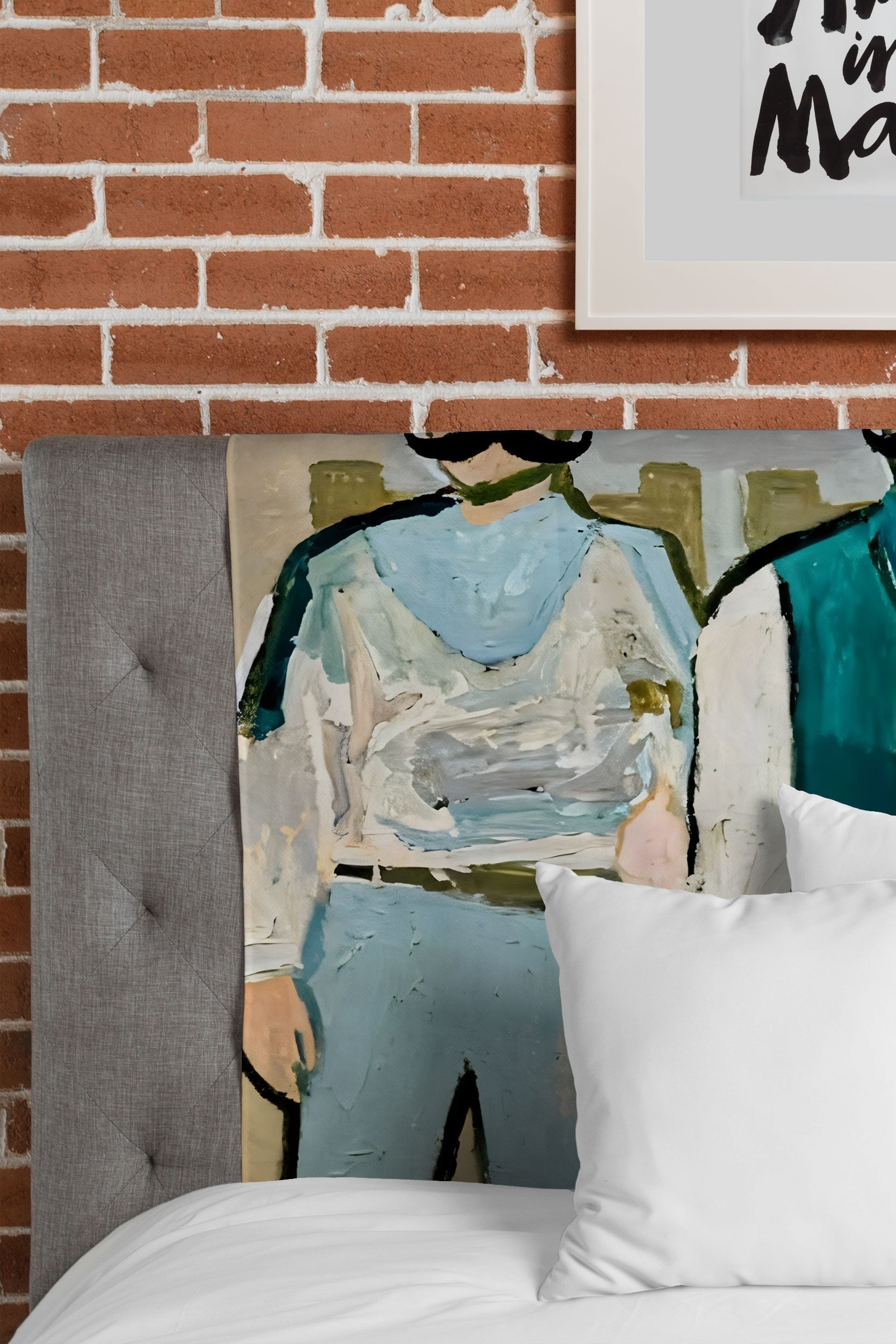 83 Oranges Side By Side Cowboy Edition Tapestry