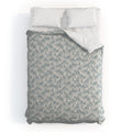 CoastL Studio Palm Forest Coastal Blue Comforter