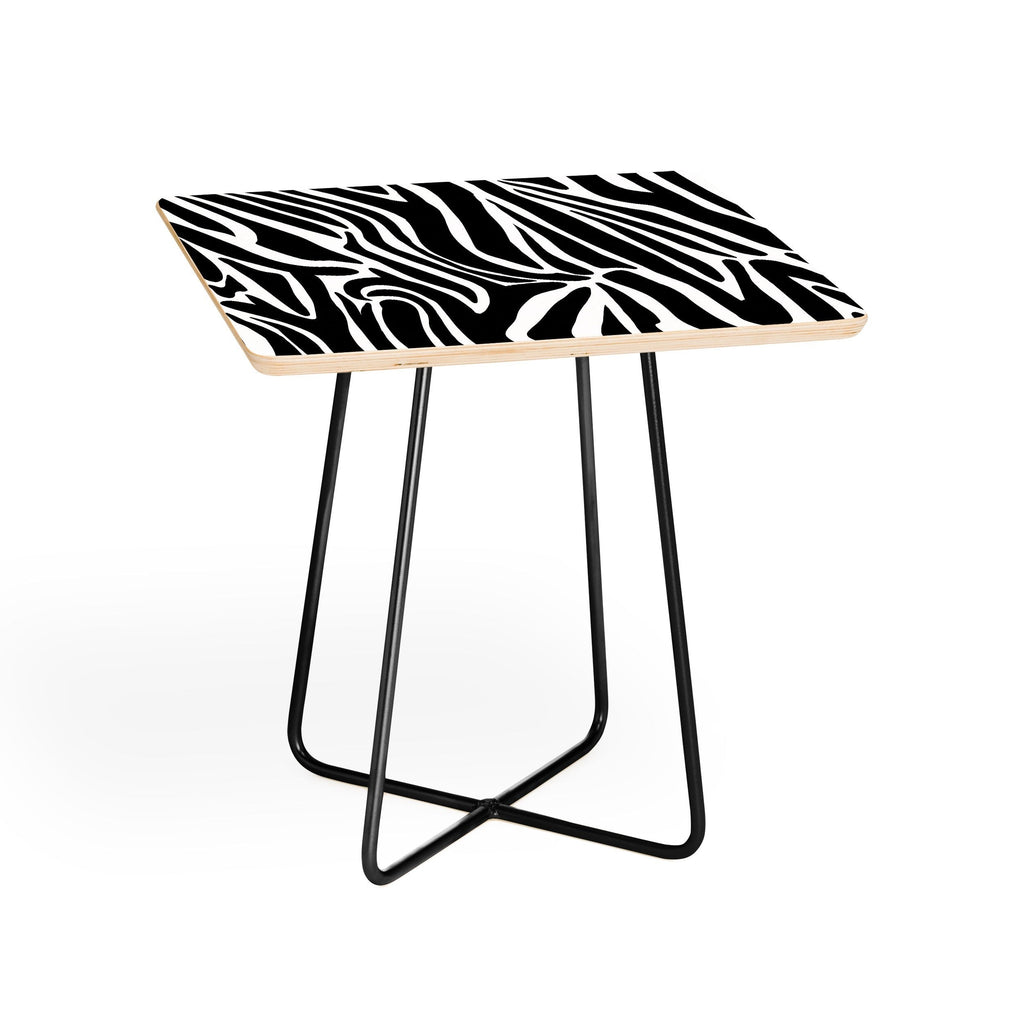 Jennifer Labre Wild Zebra Side Table