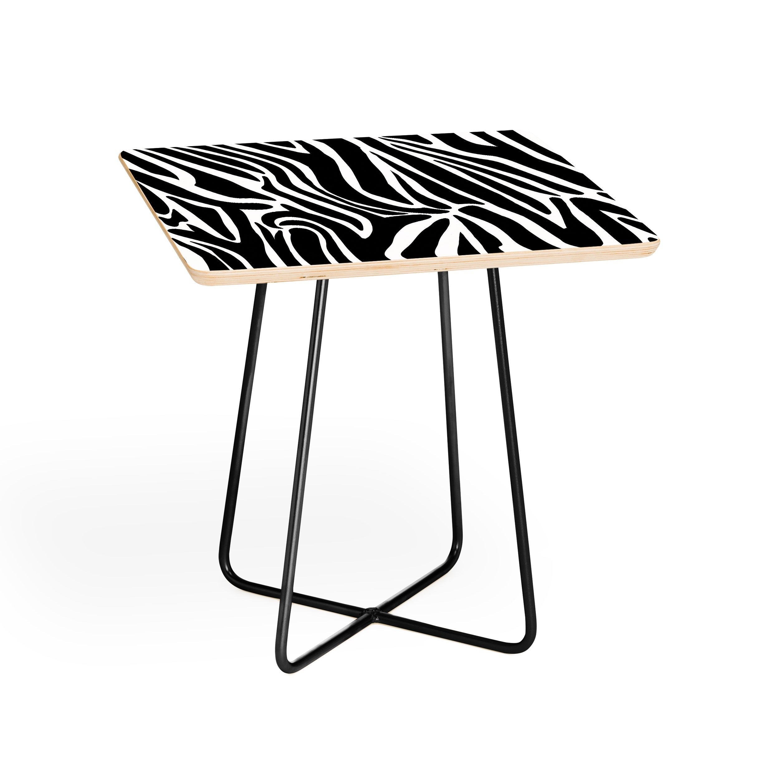 Jennifer Labre Wild Zebra Side Table