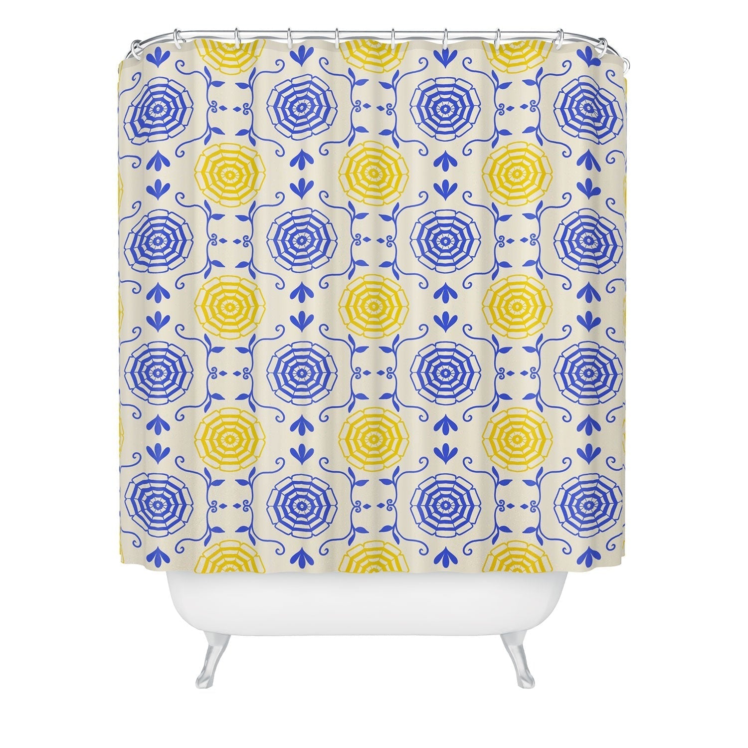 Design by Spark Dolce Vita Parasols Shower Curtain