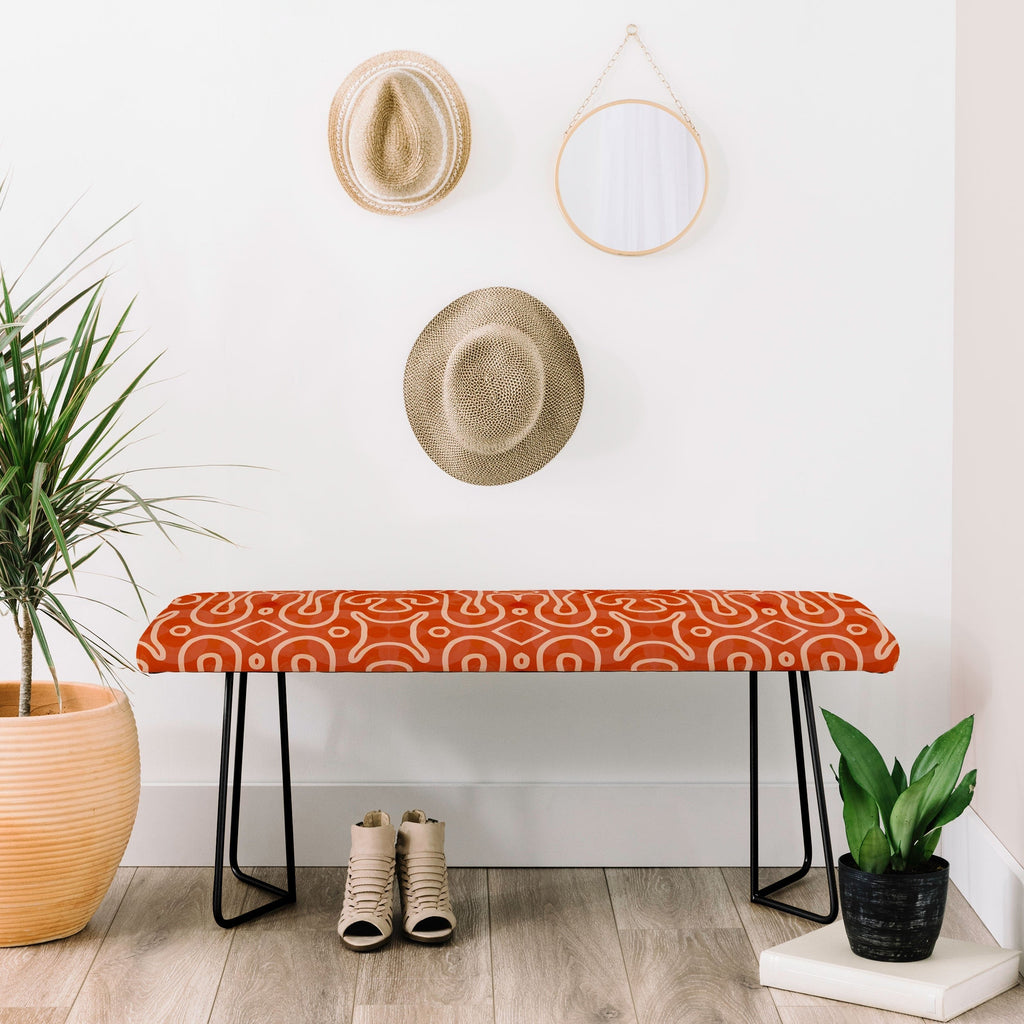 Mirimo Venexiana Burnt Orange Bench