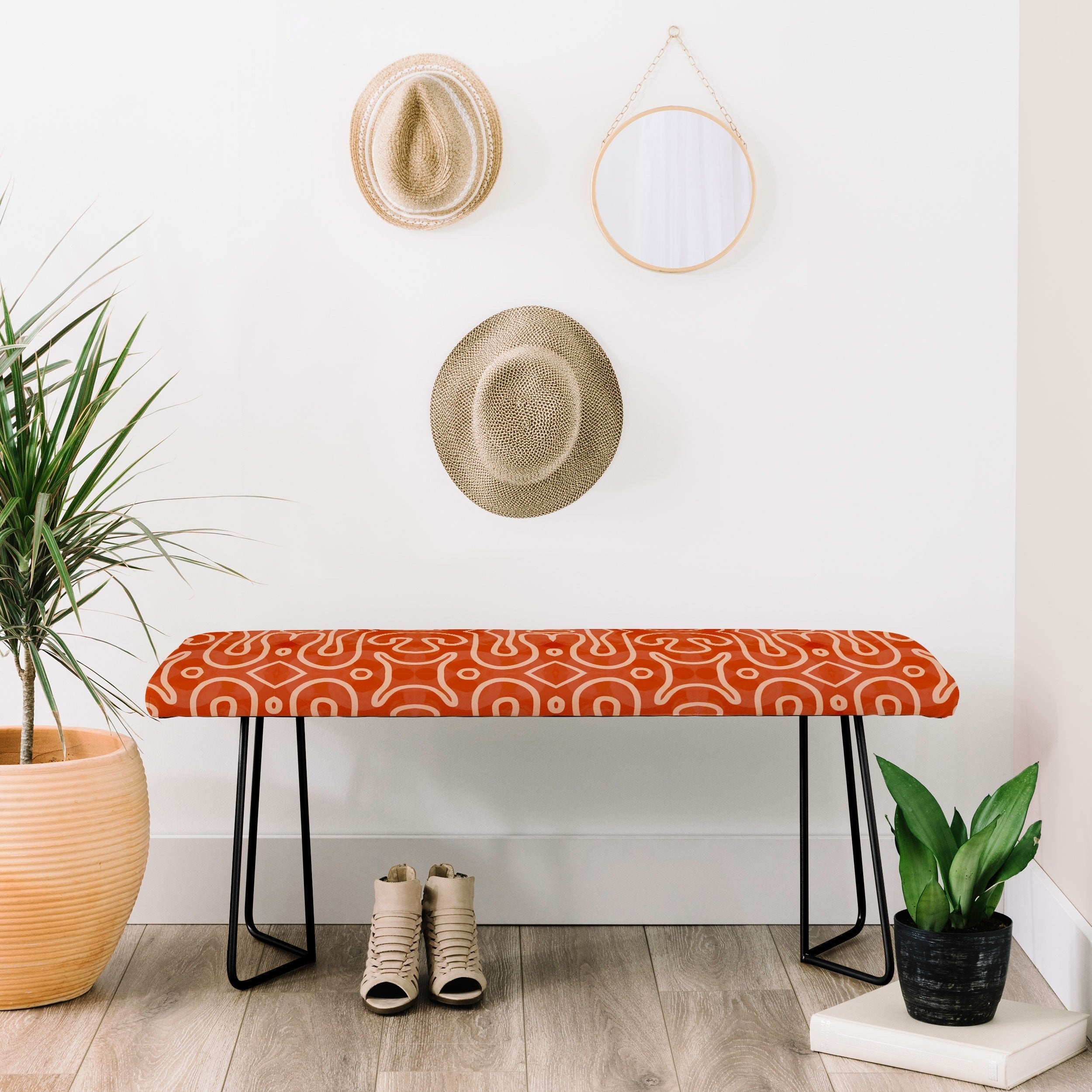 Mirimo Venexiana Burnt Orange Bench