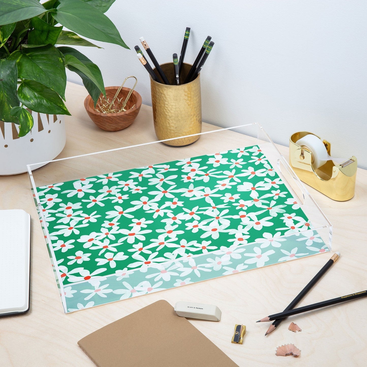 Garima Dhawan wildflowers 15 Acrylic Tray