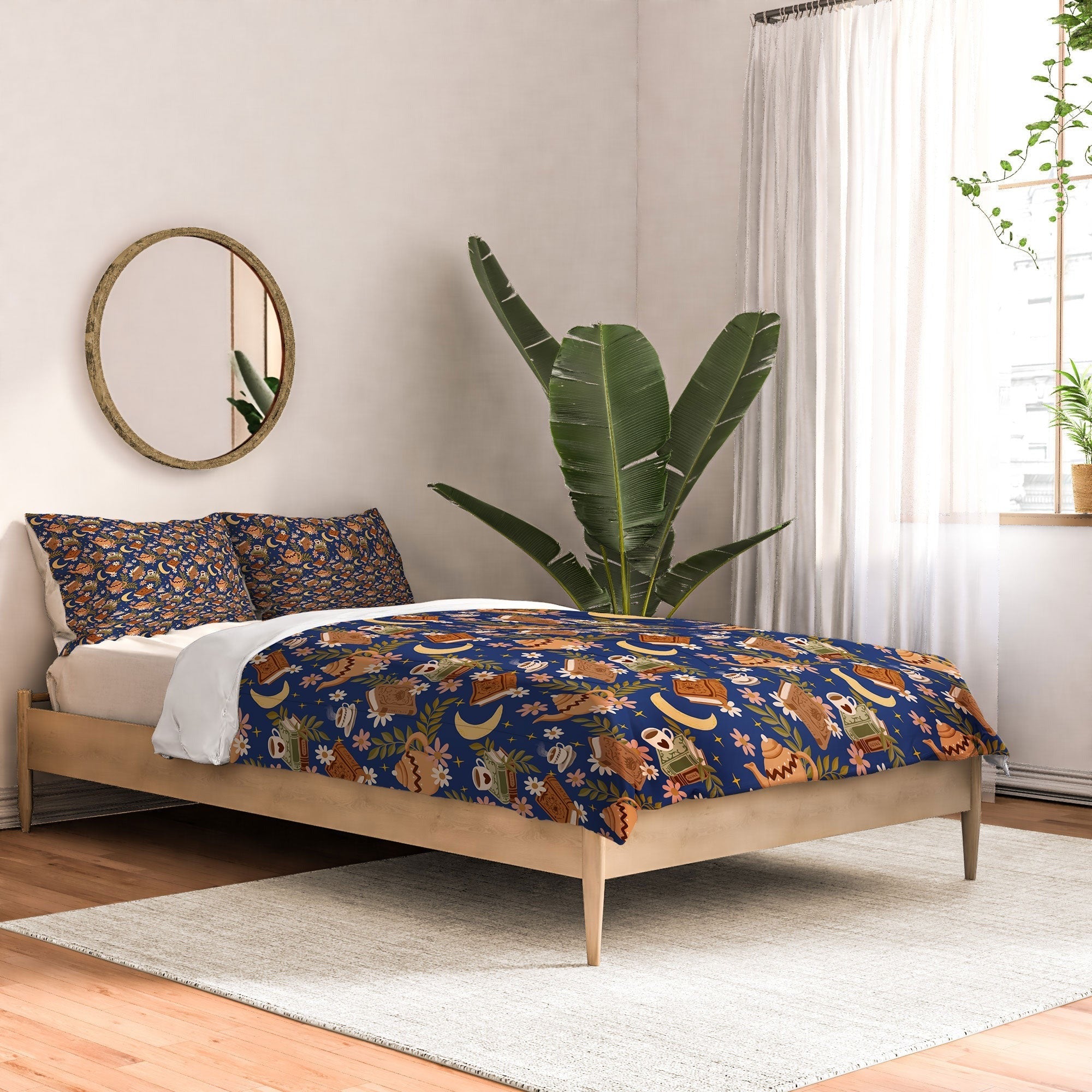 Avenie Moonlit Reading Nook II Comforter