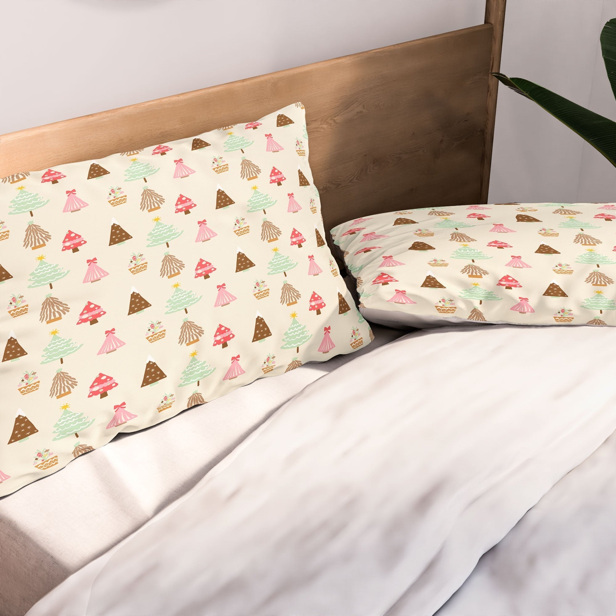 Design by Spark Christmas Tree Delight Pillow Shams