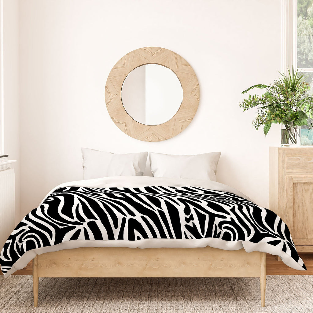 Jennifer Labre Wild Zebra Duvet Cover