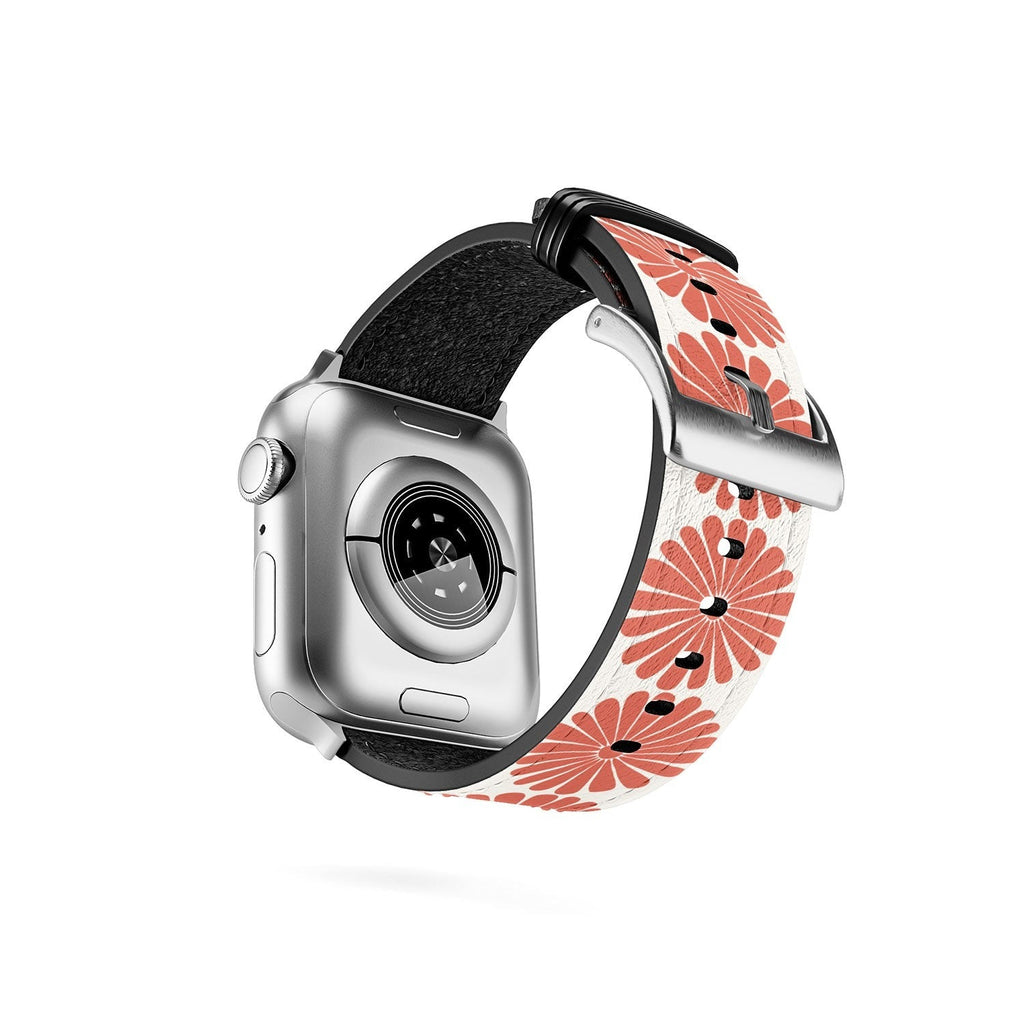 Colour Poems Retro Daisy III Apple Watch Band