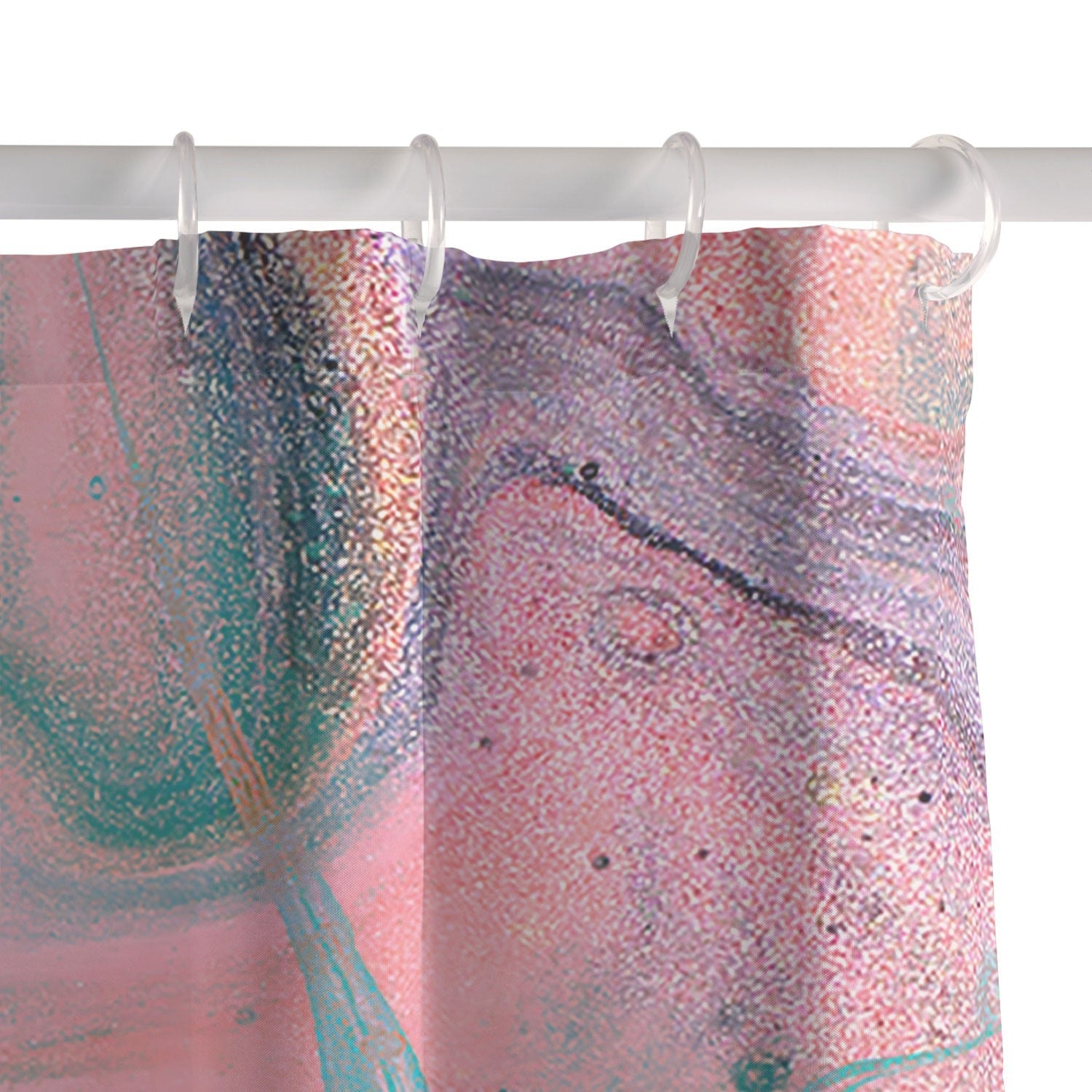 83 Oranges Another Worldly Shower Curtain