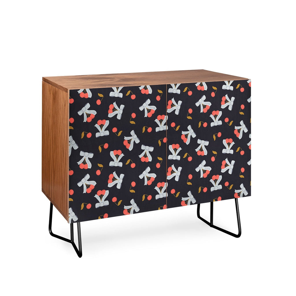 Jennifer Labre Cherries and Bows Credenza