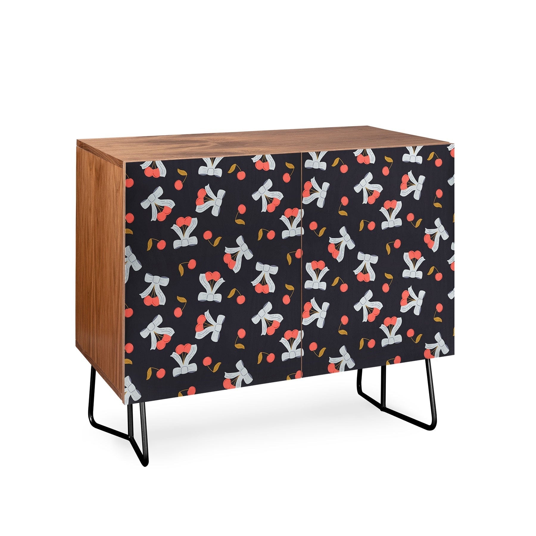 Jennifer Labre Cherries and Bows Credenza