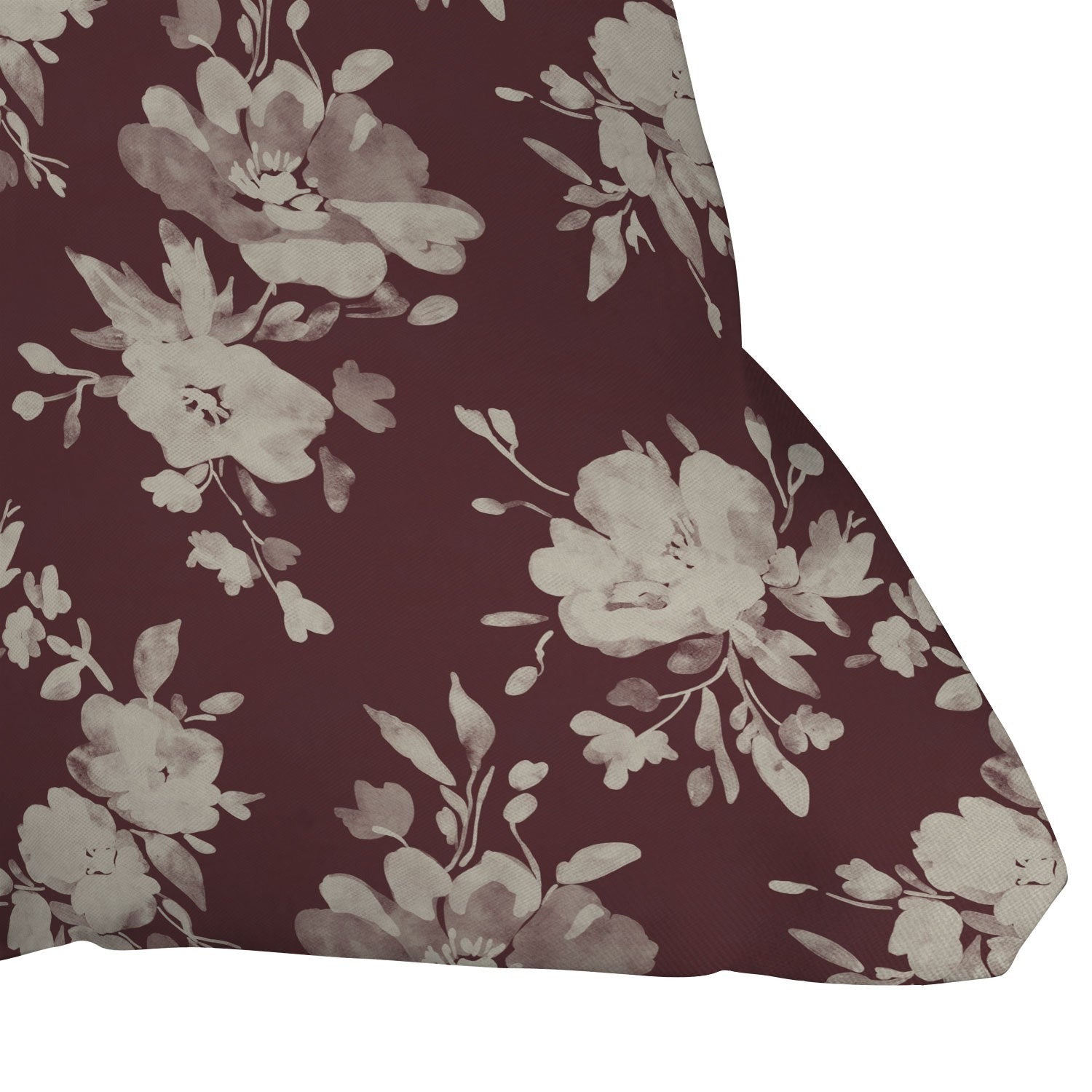Marta Barragan Camarasa Antique Petal Romance Throw Pillow