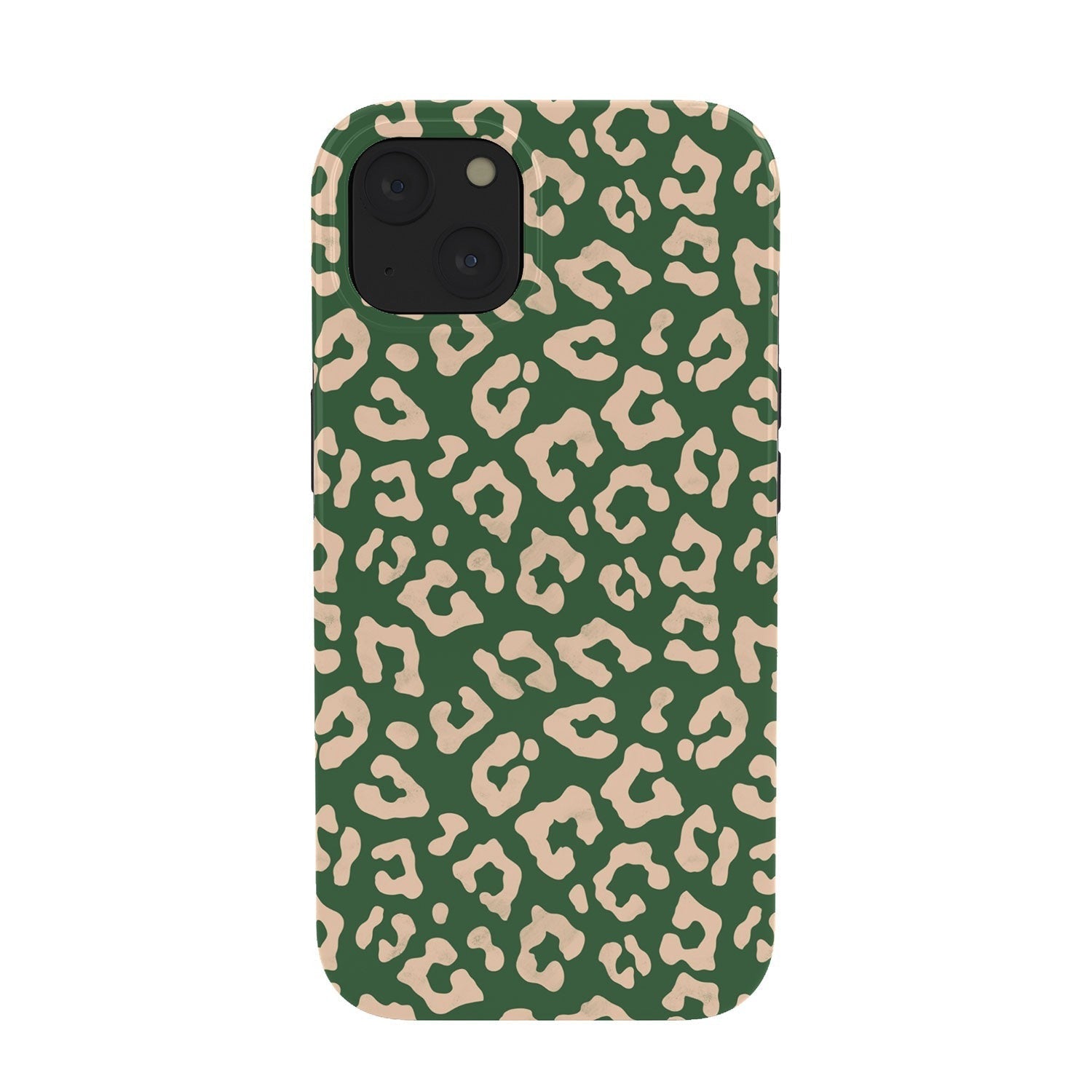 Avenie BR Cheetah Print In Green Phone Case