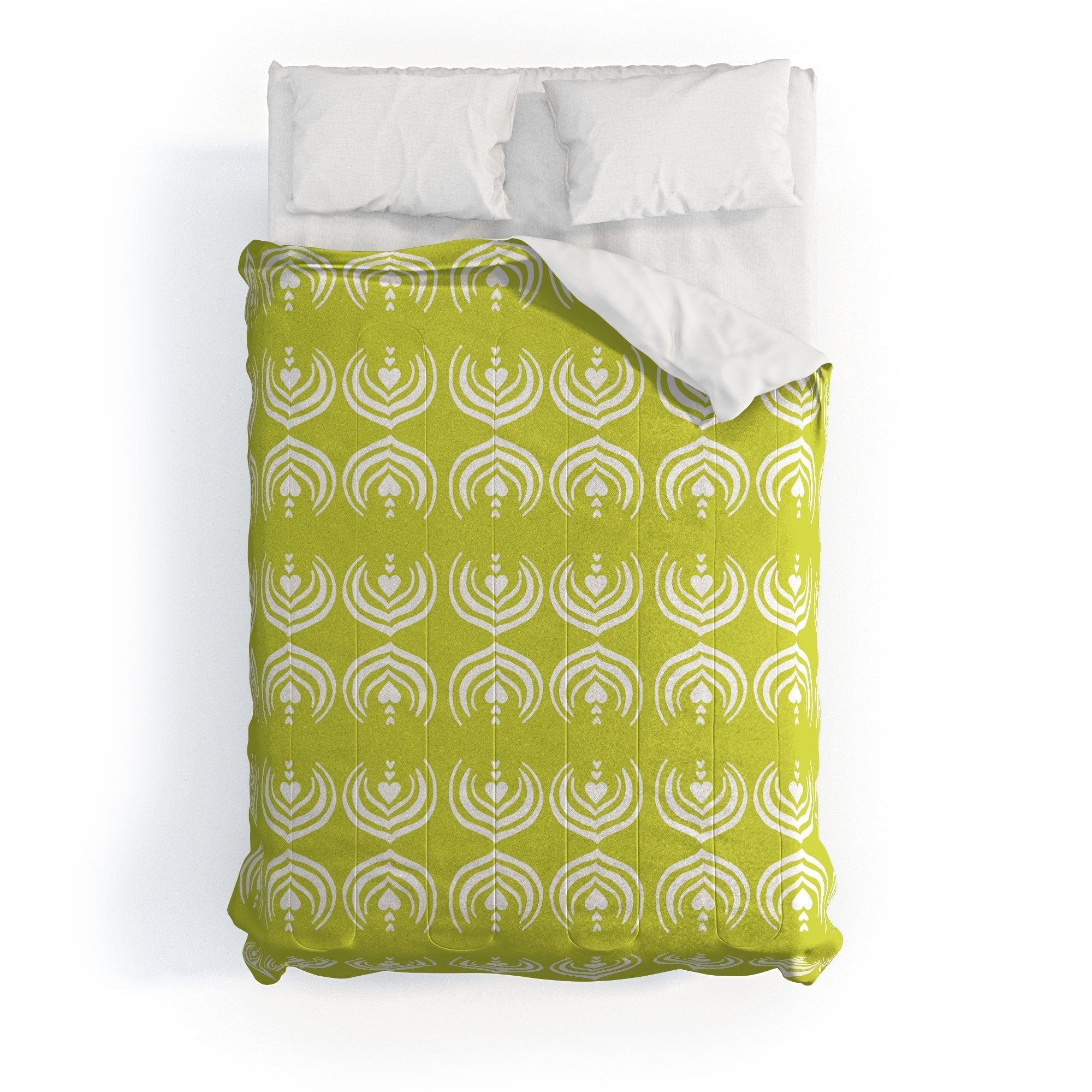 Design by Spark Matcha Latte Art Comforter