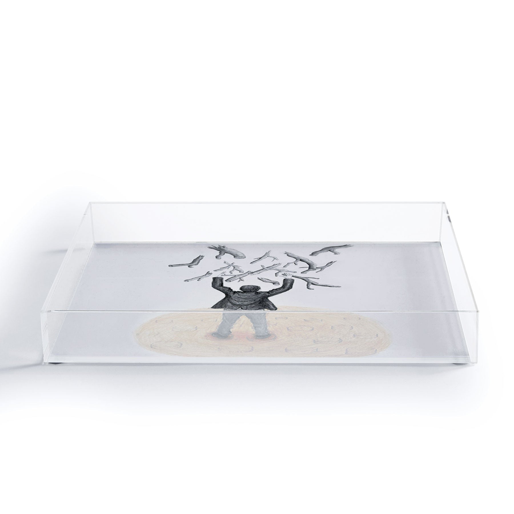 Coco de Paris Wood in the sky Acrylic Tray